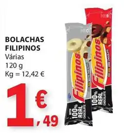 E.Leclerc Bolachas filipinos promoção