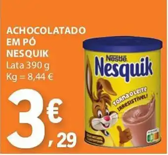 E.Leclerc Achocolatado em pó nesquik promoção