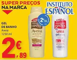 E.Leclerc Gel de banho aveia instituto espanol promoção