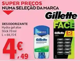 E.Leclerc Gillette desodorizante promoção