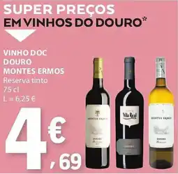 E.Leclerc Vinho doc douro montes ermos reserva tinto promoção