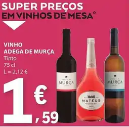 E.Leclerc Vinho adega de murça tinto promoção
