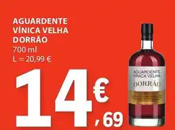 E.Leclerc Aguardente vinica velha dorrão promoção