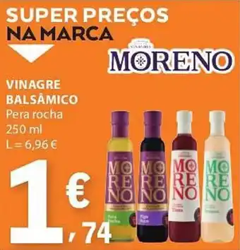 E.Leclerc vinagre balsâmico pera rocha moreno promoção