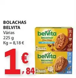 E.Leclerc bolachas belvita promoção