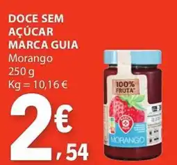 E.Leclerc Doce sem açúcar marca guia morango promoção