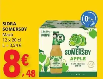E.Leclerc Sidra somersby maçã promoção
