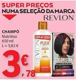 E.Leclerc champô nutritivo revlon promoção