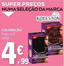 E.Leclerc Koleston coloração preto 2/0 promoção