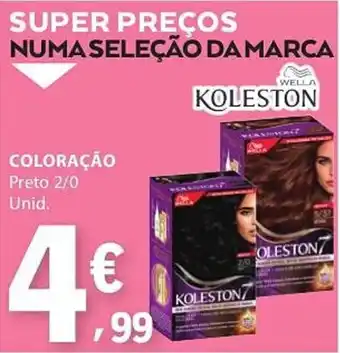 E.Leclerc Koleston coloração preto 2/0 promoção