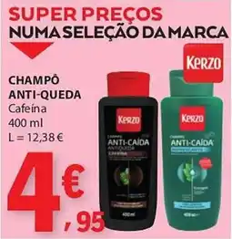 E.Leclerc Champô anti-queda kerzo promoção