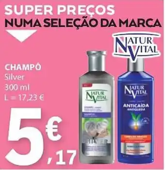 E.Leclerc Champô silver natur vital promoção