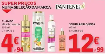 E.Leclerc Pantene champô miracle caracóis promoção