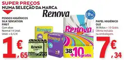 E.Leclerc Papel higiênico olé renova promoção