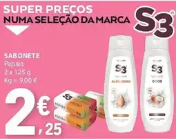E.Leclerc Sabonete S3 promoção