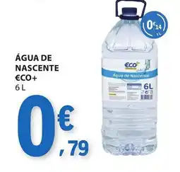 E.Leclerc Água de nascente eco+ promoção