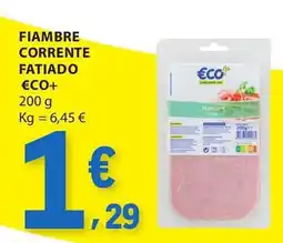 E.Leclerc Fiambre corrente fatiado eco+ promoção