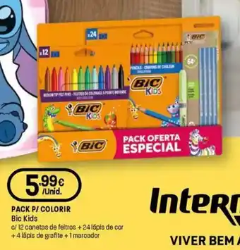 Pack p colorir bic kids
