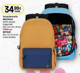 Intermarché Karactermania mochila promoção