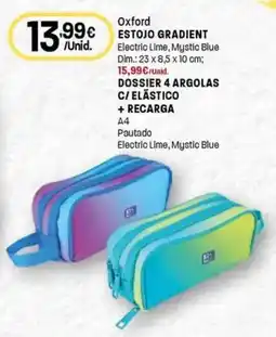 Intermarché Oxford estojo gradient promoção