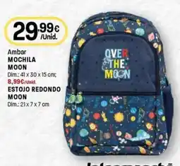Intermarché Ambar mochila moon promoção