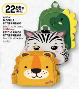 Intermarché Ambar mochila little friends promoção