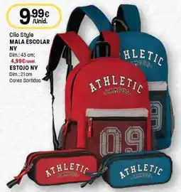 Intermarché Clio style mala escolar ny promoção