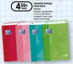Intermarché Caderno espiral capa dura oxford promoção