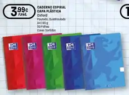 Intermarché Caderno espiral capa plástica oxford promoção