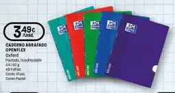 Intermarché Caderno agrafado openflex oxford promoção