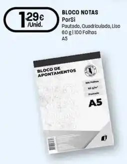 Intermarché Bloco notas porsi promoção