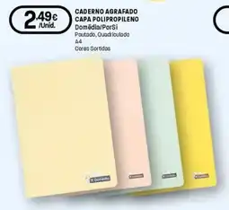 Intermarché Caderno agrafado capa polipropileno domēdia porsi promoção