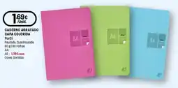 Intermarché Caderno agrafado capa colorida porsi promoção