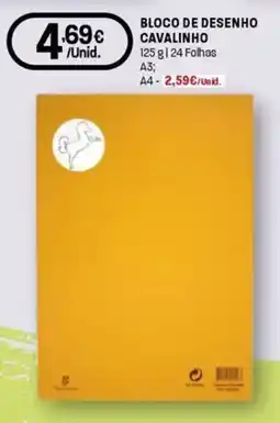 Intermarché Bloco de desenho cavalinho promoção