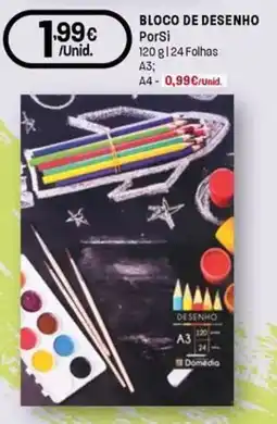 Intermarché Bloco de desenho porsi promoção