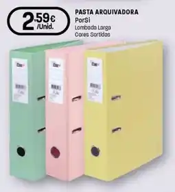 Intermarché Pasta arquivadora porsi promoção