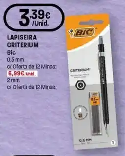 Intermarché Lapiseira criterium bic promoção