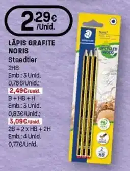 Intermarché Lápis grafite noris staedtler promoção
