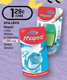 Intermarché Afia lapis maped promoção