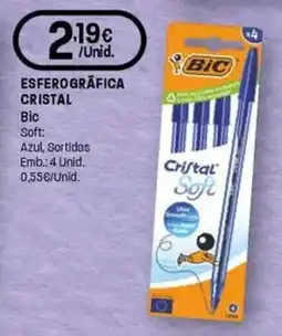 Intermarché Esferográfica cristal bic promoção