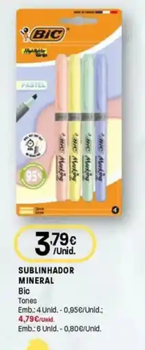 Intermarché Sublinhador mineral bic promoção