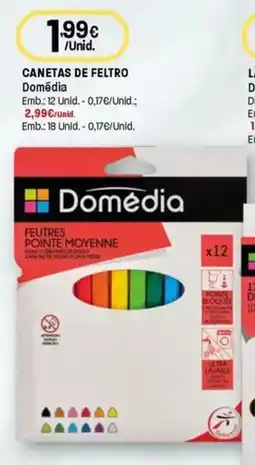 Intermarché Canetas de feltro domédia promoção