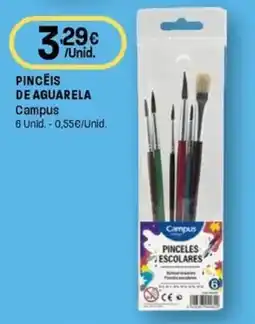 Intermarché Pincéis de aquarela campus promoção