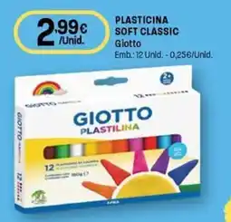 Intermarché Plasticina soft classic giotto promoção
