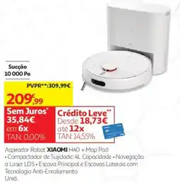 Auchan Aspirador Robot Xiaomi H40 + Mop Pad promoção