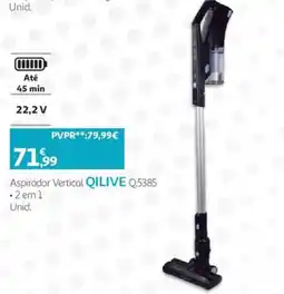 Auchan Aspirador Vertical Qilive Q.5385 promoção