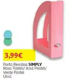 Auchan Porta Revistas Simply promoção