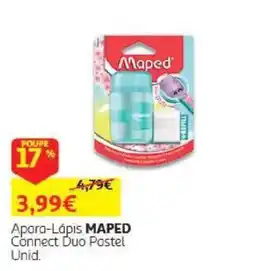 Auchan Apara-lápis maped connect duo pastel promoção