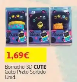 Auchan Borracha 3D CUTE promoção