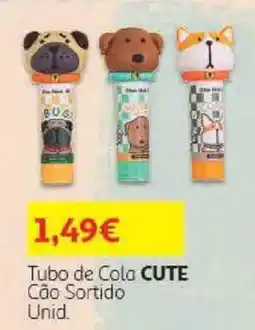 Auchan Tubo de Cola CUTE promoção